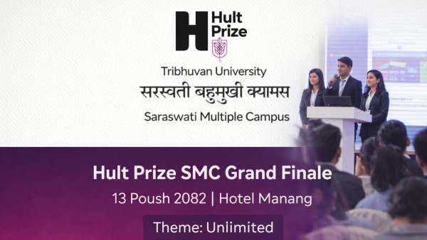 Hult Prize at SMC Grand Finale to Be Held at Hotel Manang