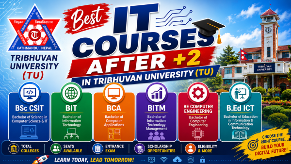 Best IT Courses after +2 in Tribhuvan University (TU)
